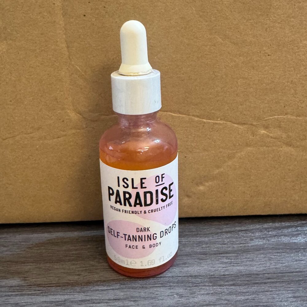 Isle of Paradise Self-tanning drops face & body in color dark
